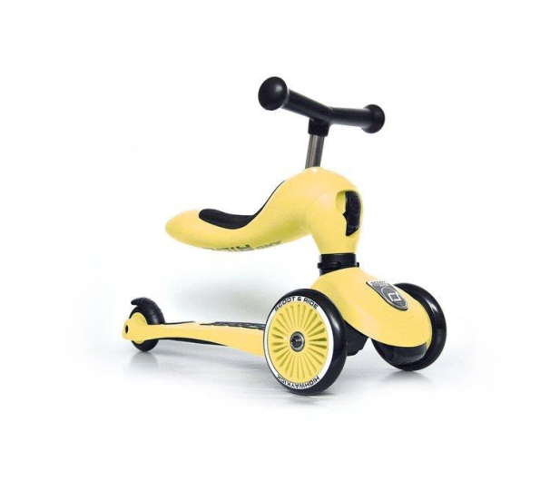 Scoot & Ride Highwaykick 1 Jeździk i hulajnoga 2w1 Lemon - 573307 - zdjęcie 4
